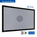 3W Series – FIXED FRAME Hand-Woven Acoustic Transparent Anti-Speckle Screen | Enhanced 3C Triple-Laser, Pro Home Theater