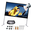 QB Series –– Outdoor Foldable Projector Screen 100" – Quick Setup, 4K Ready, Windproof & Waterproof | SCREEN PRO