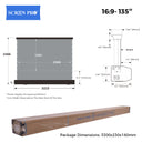 TD Series Long Throw ALR Screen – Motorized Floor Rising