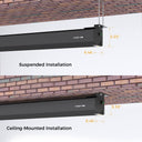 AW SERIES – ELECTRIC DROP-DOWN UST ALR SCREEN Wind-Stable Precision, Effortless Control