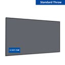 FZ Series — 7mm Thin Bezel Black Crystal ALR Frame Screen (Long-Throw, 8K Ready)