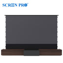 All-in-One Laser TV Cabinet – Motorized UST ALR Screen + Custom Media Console
