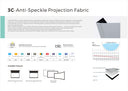 3C ANTI-SPECKLE TRIPLE-LASER PROJECTION FABRIC