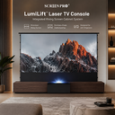 SCREEN PRO LumiLift™ Series – Motorized UST ALR Laser TV Console
