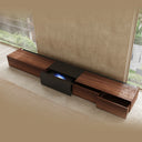 All-in-One Laser TV Cabinet – Motorized UST ALR Screen + Custom Media Console