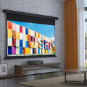 AJ Series – Wall-Mounted UST ALR Tension Screen | Precision Flatness