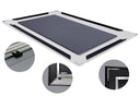 FZ Series — 7mm Thin-Bezel Woven Acoustically Transparent Frame Screen (4K Ready)