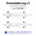Extendable Leg for Outdoor Projection Screens