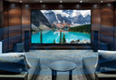 FZ Series — 7mm Thin-Bezel Woven Acoustically Transparent Frame Screen (4K Ready)