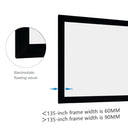 MW Series — Fixed-Frame Matte White Screen (Reference 1.0 Gain, 4K/8K Ready)