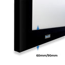 FZ Series — 7mm Thin-Bezel Woven Acoustically Transparent Frame Screen (4K Ready)