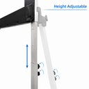 Extendable Leg for Outdoor Projection Screens