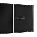 FP Series — Fixed Frame Black Crystal ALR Screen (Long-Throw, 8K Ready)